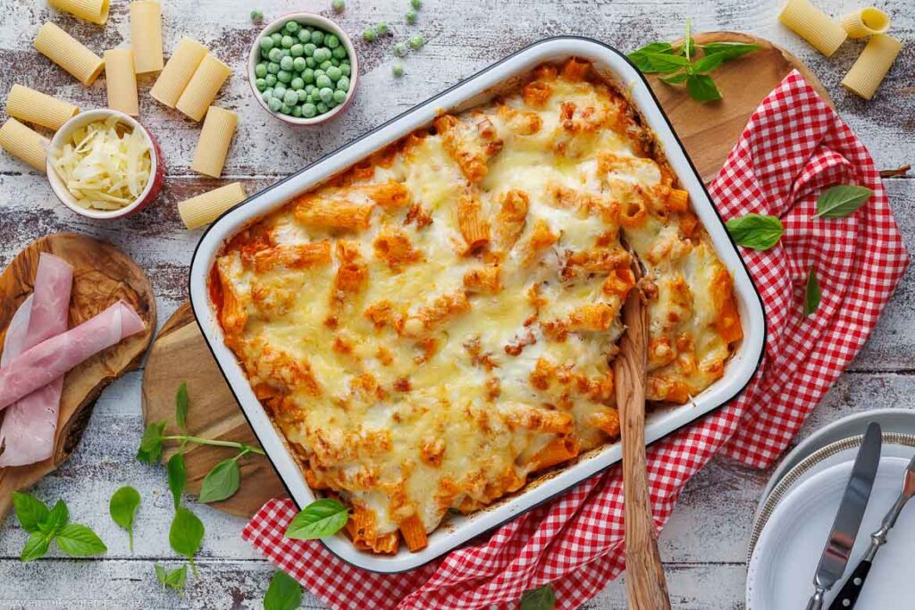 Rigatoni al Forno Rezept wie in Italien