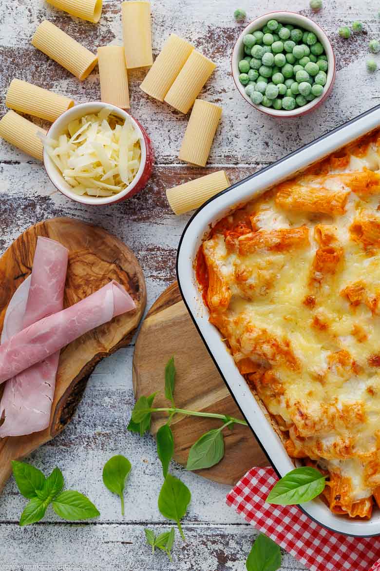 Rigatoni al Forno Zutaten