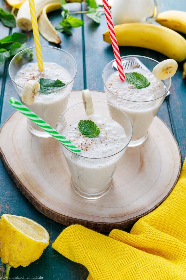 Bananenmilch selber machen