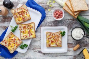 Flammkuchen Toast Rezept