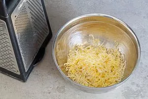Käse Zutaten vorbereiten