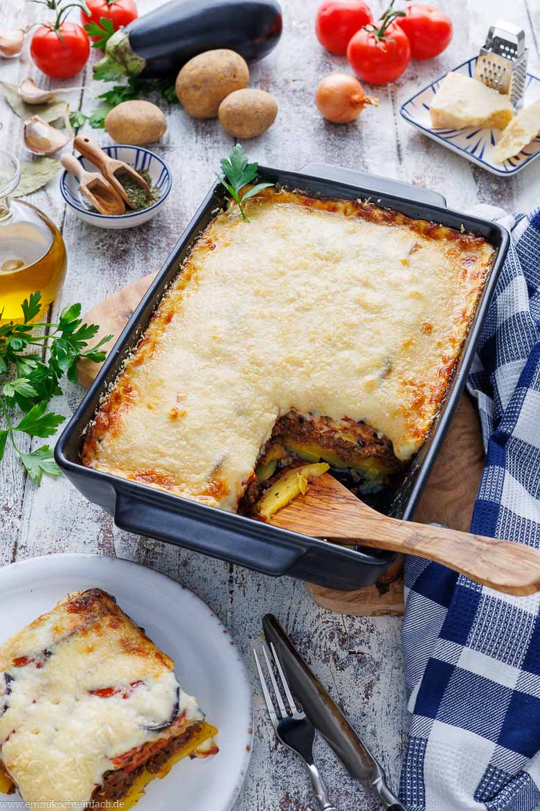 Moussaka - der griechische Auflauf aus dem Ofen