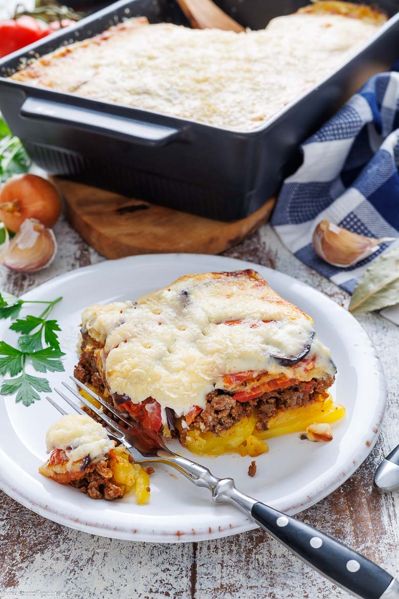 Griechisches Moussaka Rezept - der leckere Auflauf aus dem Ofen