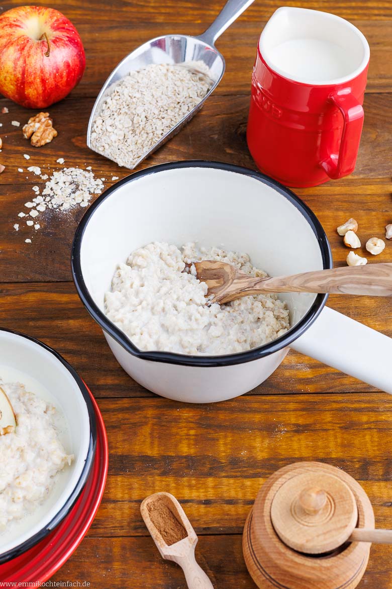 Schnell zubereitet mit wenigen Zutaten: Porridge