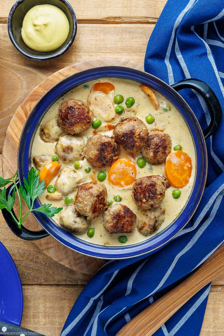 Wikingertopf mit Hackbällchen