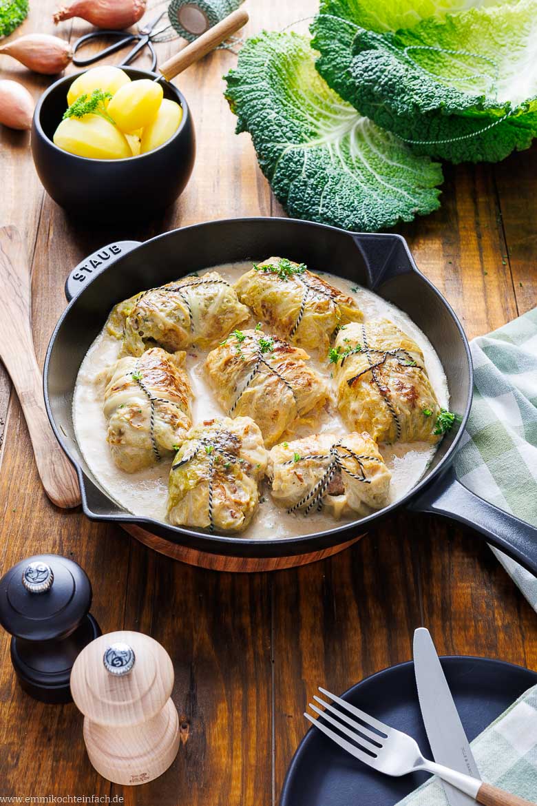 Kohlrouladen Rezept