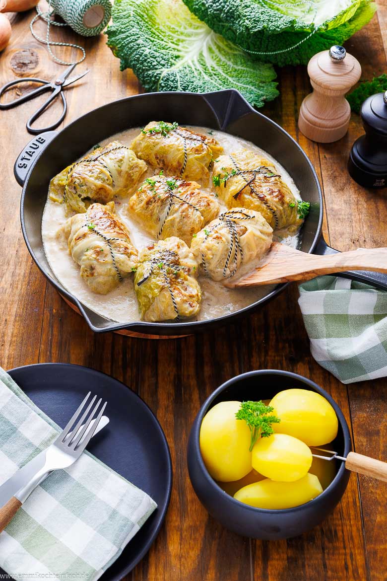 Die kleinen Päckchen erinnern an Omas Küche am Sonntag.