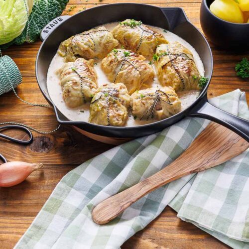 Kohlrouladen mit Hackfleisch