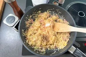 Sauerkraut würzen