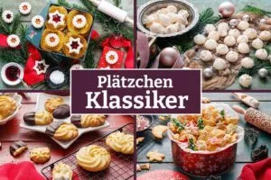 Traditionelle Weihnachtsplätzchen - die Klassiker