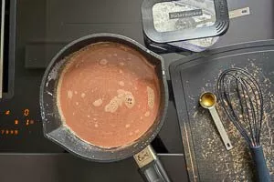 Alle restlichen Zutaten hinzugeben.