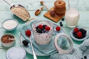 Overnight Oats servieren