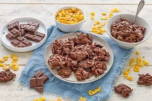 Fertig sind die Schoko Crossies zum Verschenken oder selber naschen.