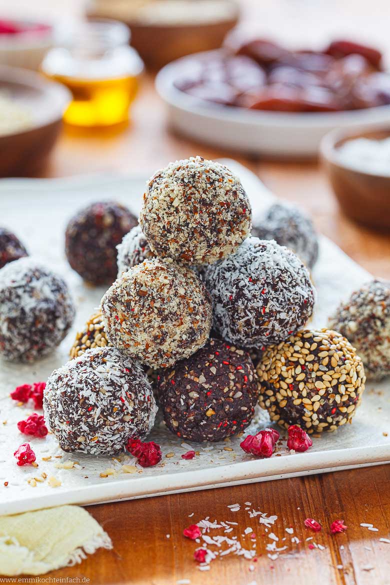 Einfaches Rezept für Energy Balls