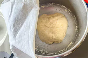 40 Minuten gehen lassen.