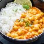 Kichererbsen-Curry Rezept mit Kokosmilch und Gemüse