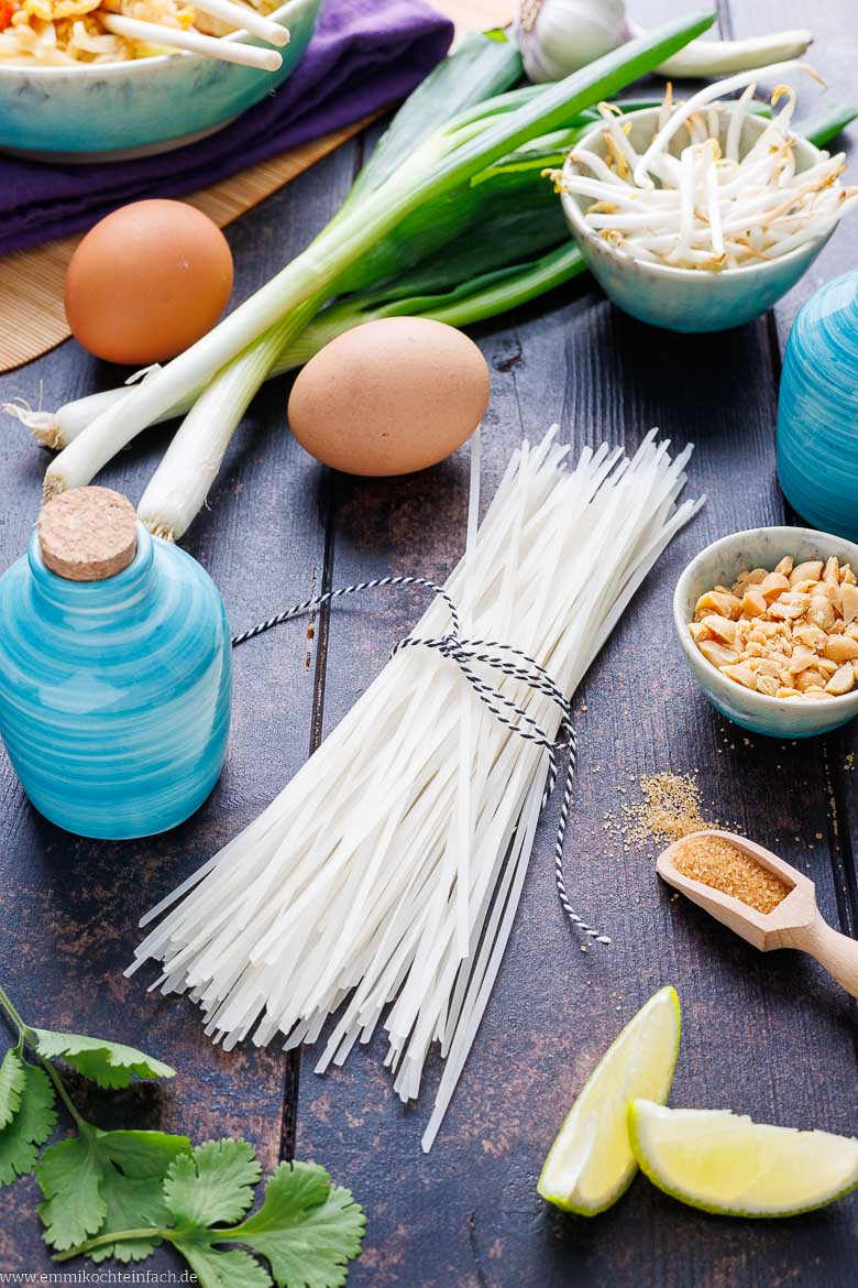 Zutaten f&uuml;r Pad Thai