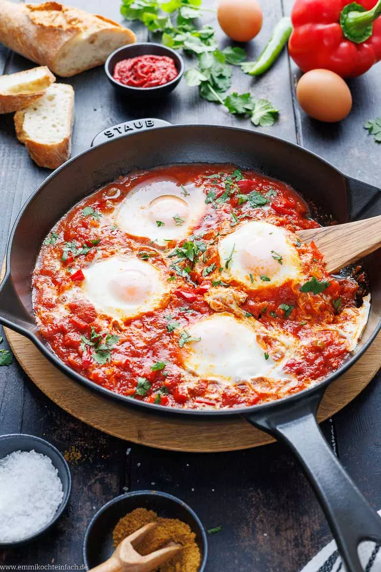Einfaches Shakshuka-Rezept