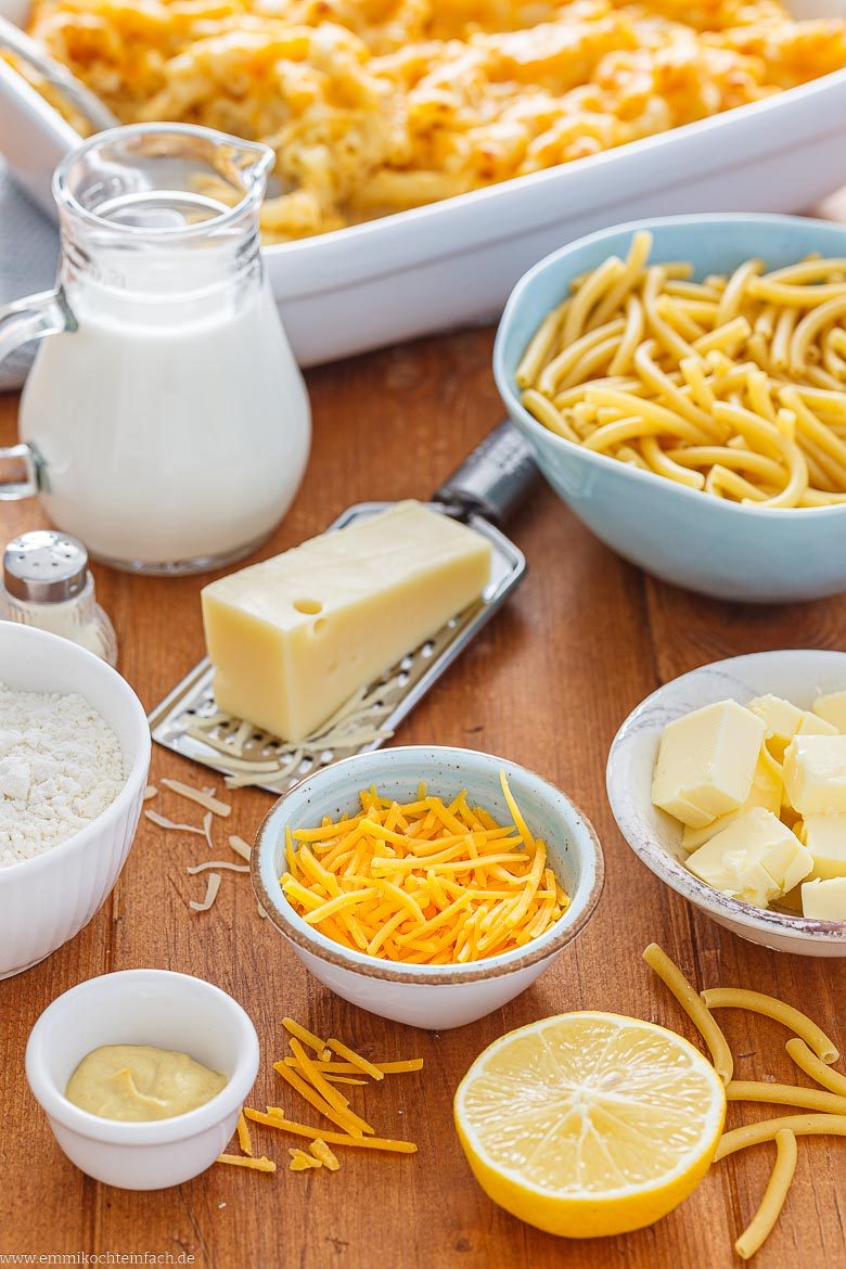 Mac and Cheese Zutaten