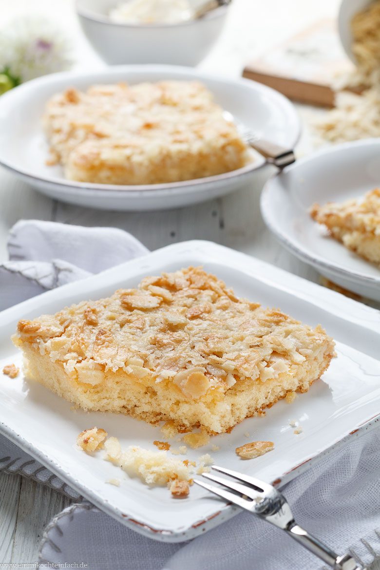 Schneller Blechkuchen einfach gebacken