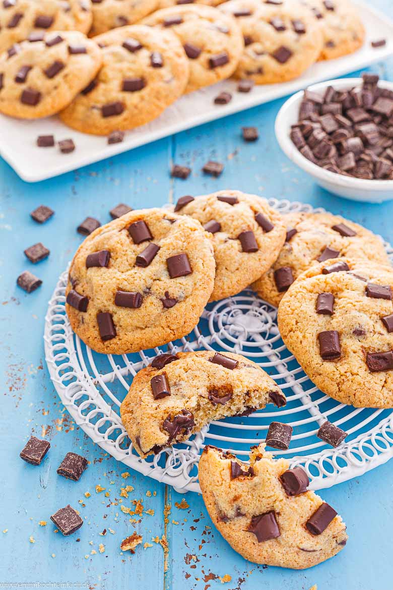 Cookies mit Schokolade &ndash; typisch amerikanisch