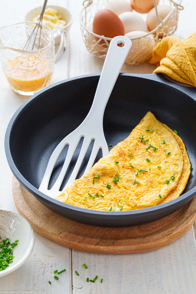 Fluffiges Omelett einfach und schnell