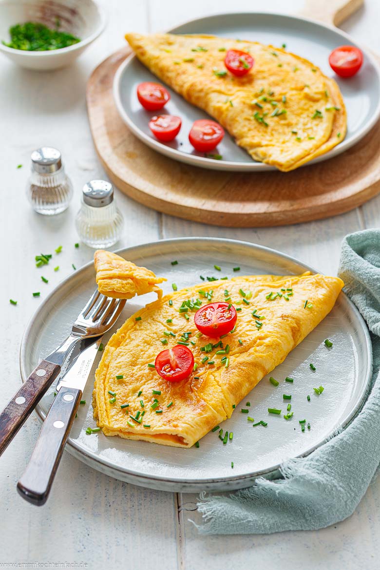 Omelett Grundrezept &ndash; schnell und einfach