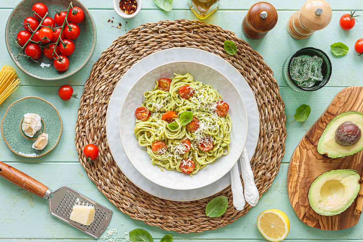 Avocado Pasta Rezept