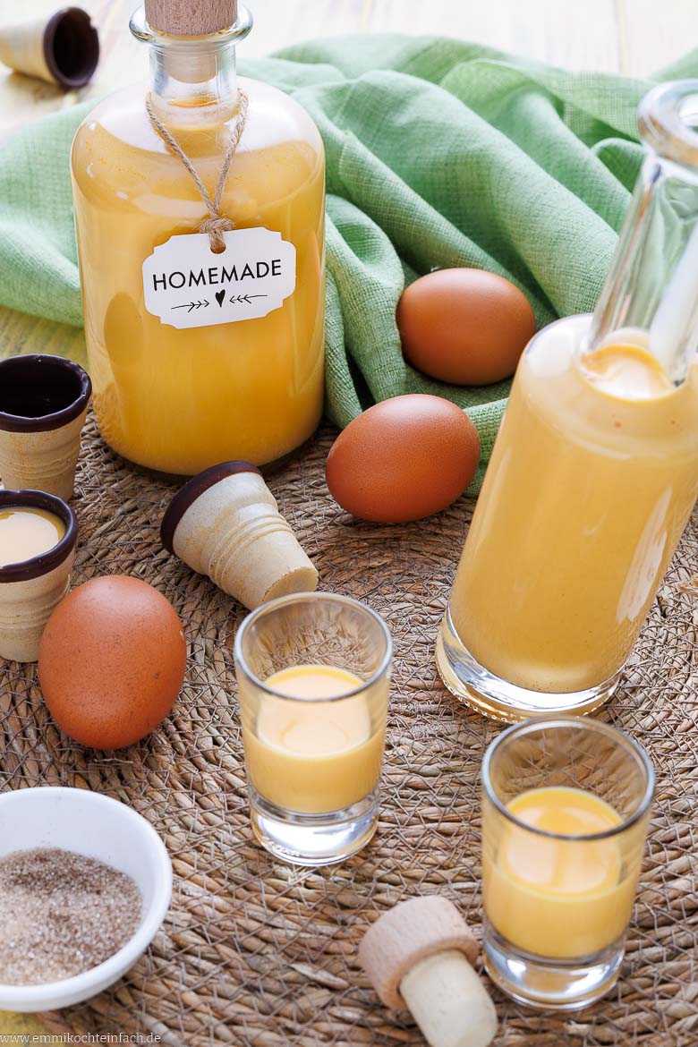 Rezept für leckeren Eierlikör