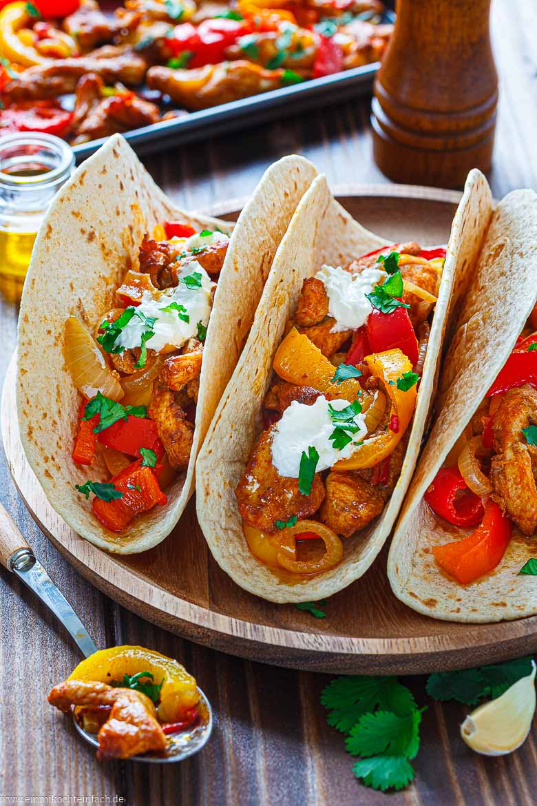 Mexikanisches Chicken-Gericht
