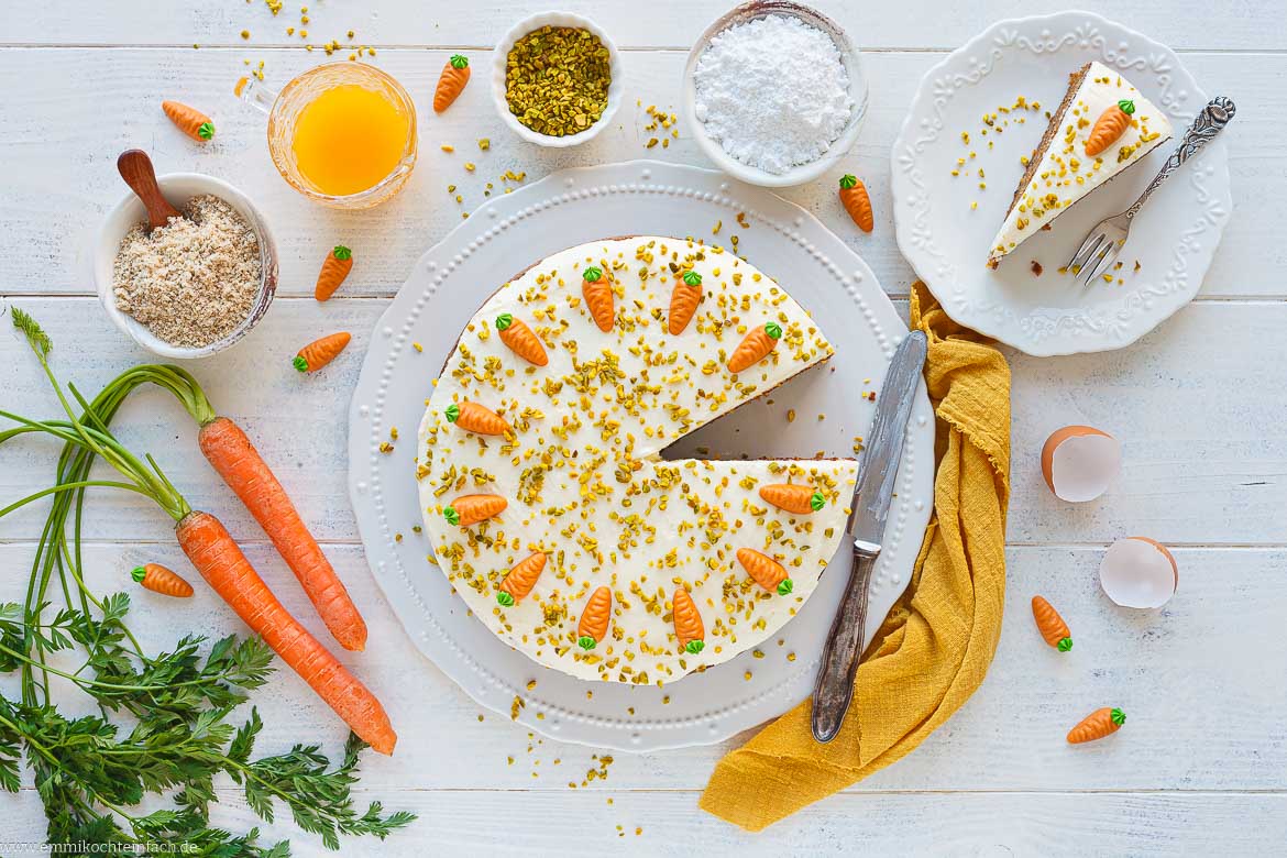 Karottenkuchen Rezept