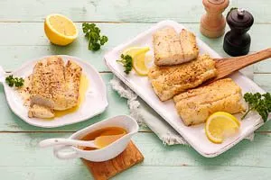 Schon können die Filets serviert werden.