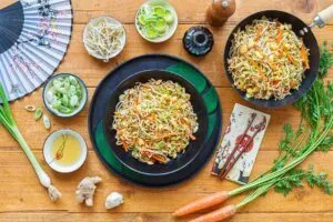 Gebratene Nudeln Rezept