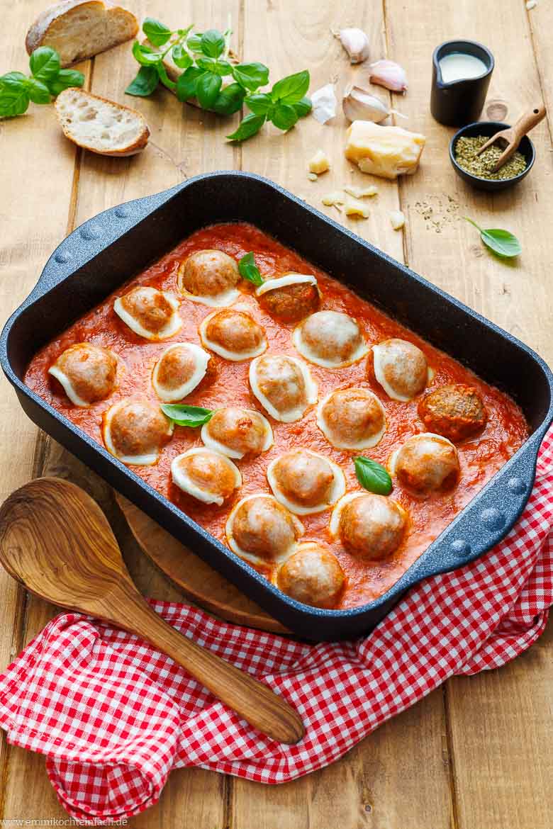 Zutaten für meine Hackbällchen Toskana