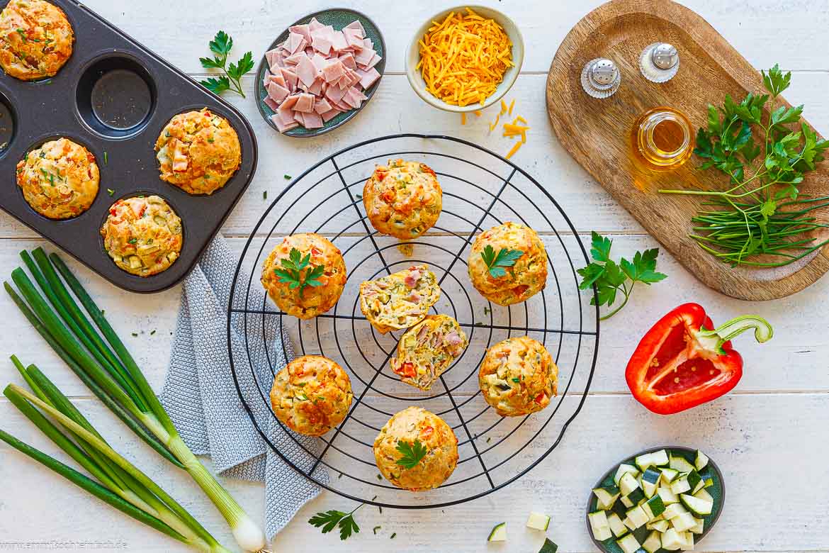 Herzhafte Muffins Rezept