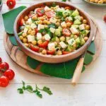 Rezept für Kichererbsensalat