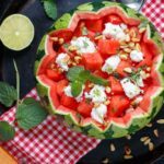 Rezept für Melonen-Feta-Salat