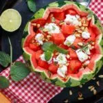 Rezept für Melonen-Feta-Salat