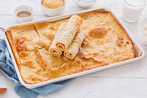Fertig sind die Ofenpfannkuchen
