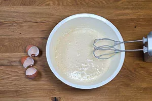 Eier unterrühren.
