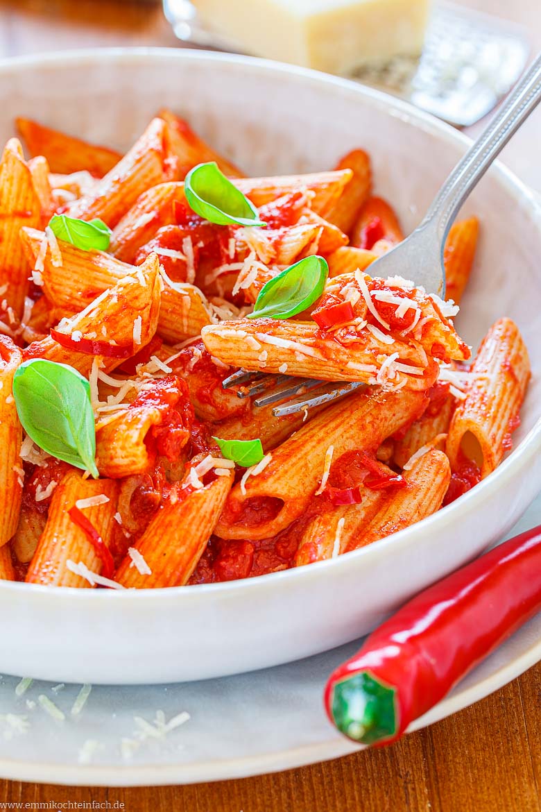 Penne Arrabiata selber machen