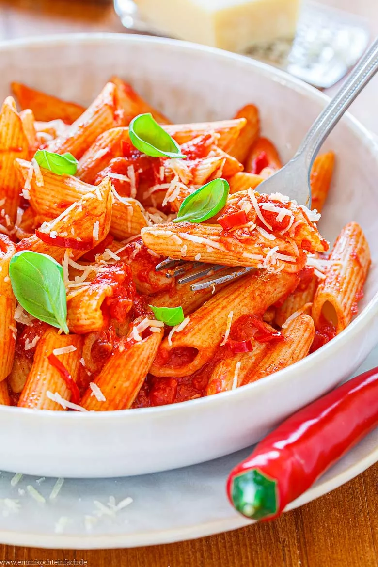 Penne Arrabiata selber machen