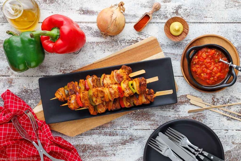 Schaschlikspieße einfach selber machen