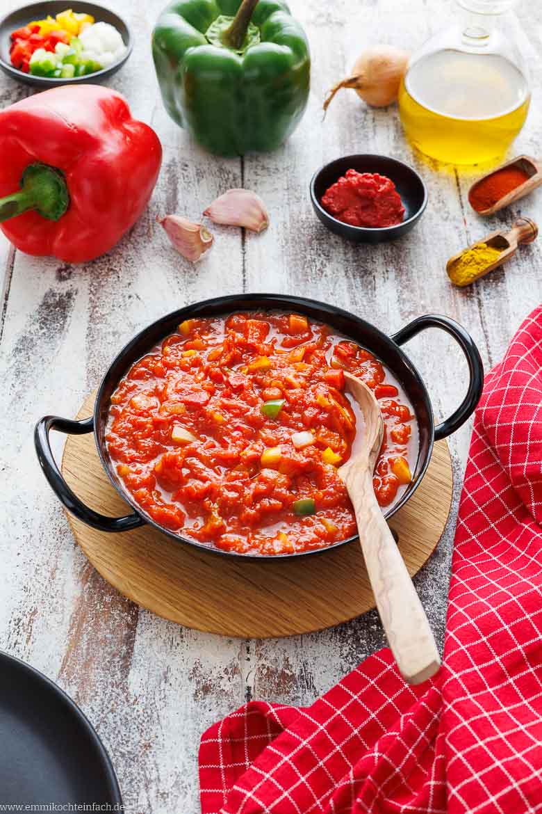 Schnelle Soße für Schaschlik