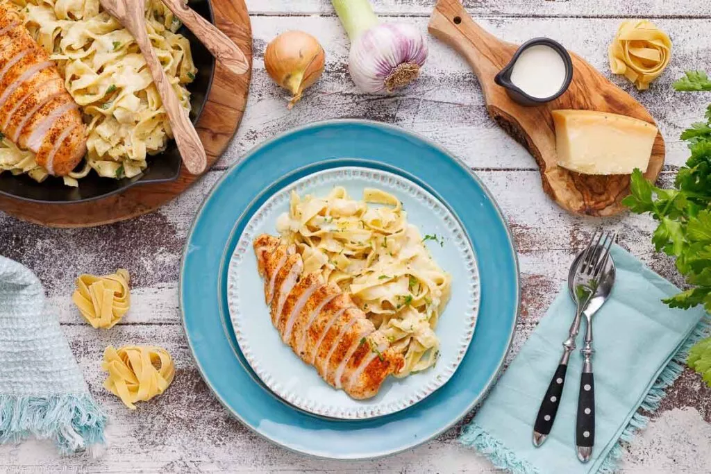 Rezept für Chicken Alfredo