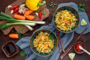 Rezept für gebratener Reis