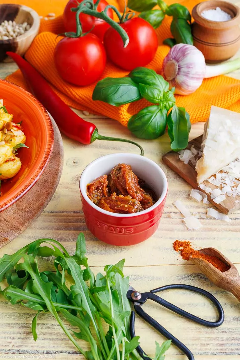Zutaten für Gnocchi-Salat