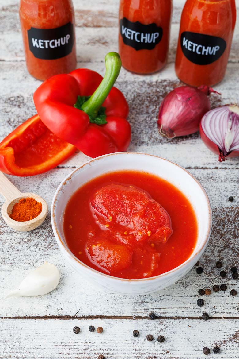 Fruchtiger Ketchup ohne Zucker