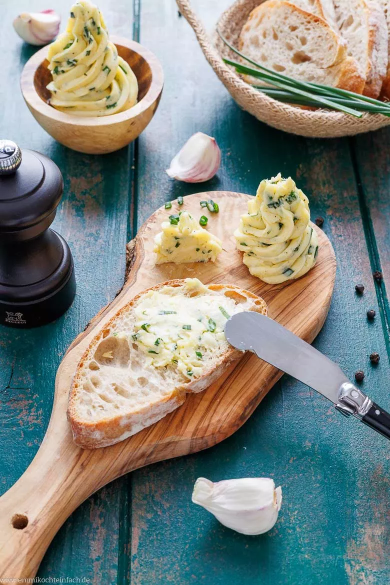 Knoblauchbutter einfach selber machen