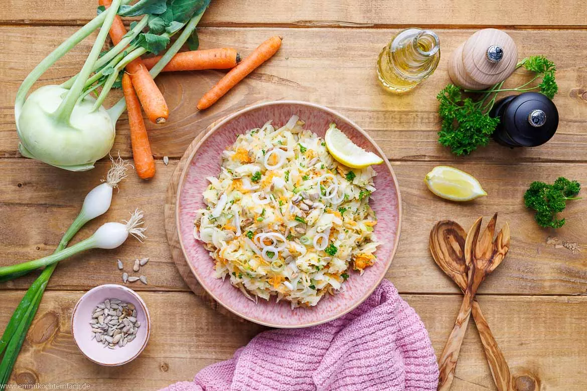 Rezept für Kohlrabisalat